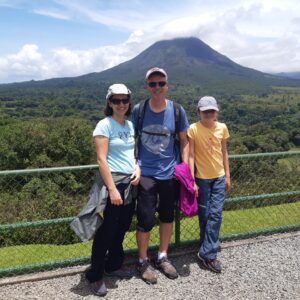 voyage au Costa rica de la famille Chiappini
