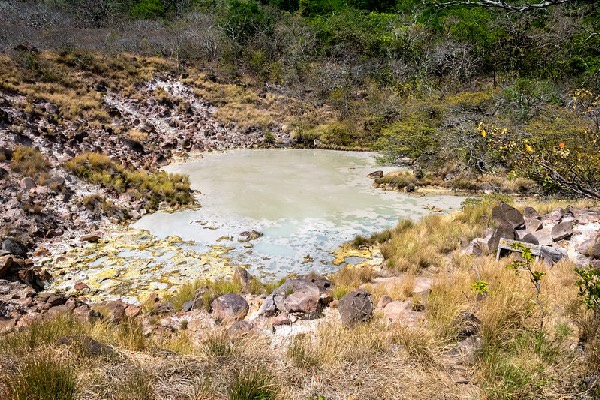 boue - eau thermale - Rincon de la Vieja - Costa Rica boue - eau thermale - Rincon de la Vieja - Costa Rica